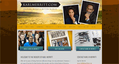Desktop Screenshot of karlmerritt.com